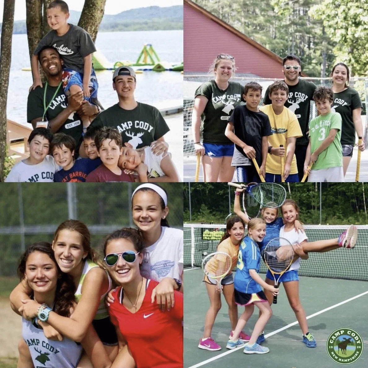 summer campers at Camp Cody